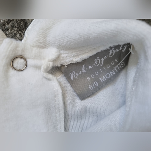 Rock a bye baby boutique baby grow sleep suit age 6-9 months - Picture 3 of 3